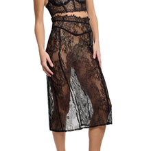 Sheer Seduction Skirt | Black