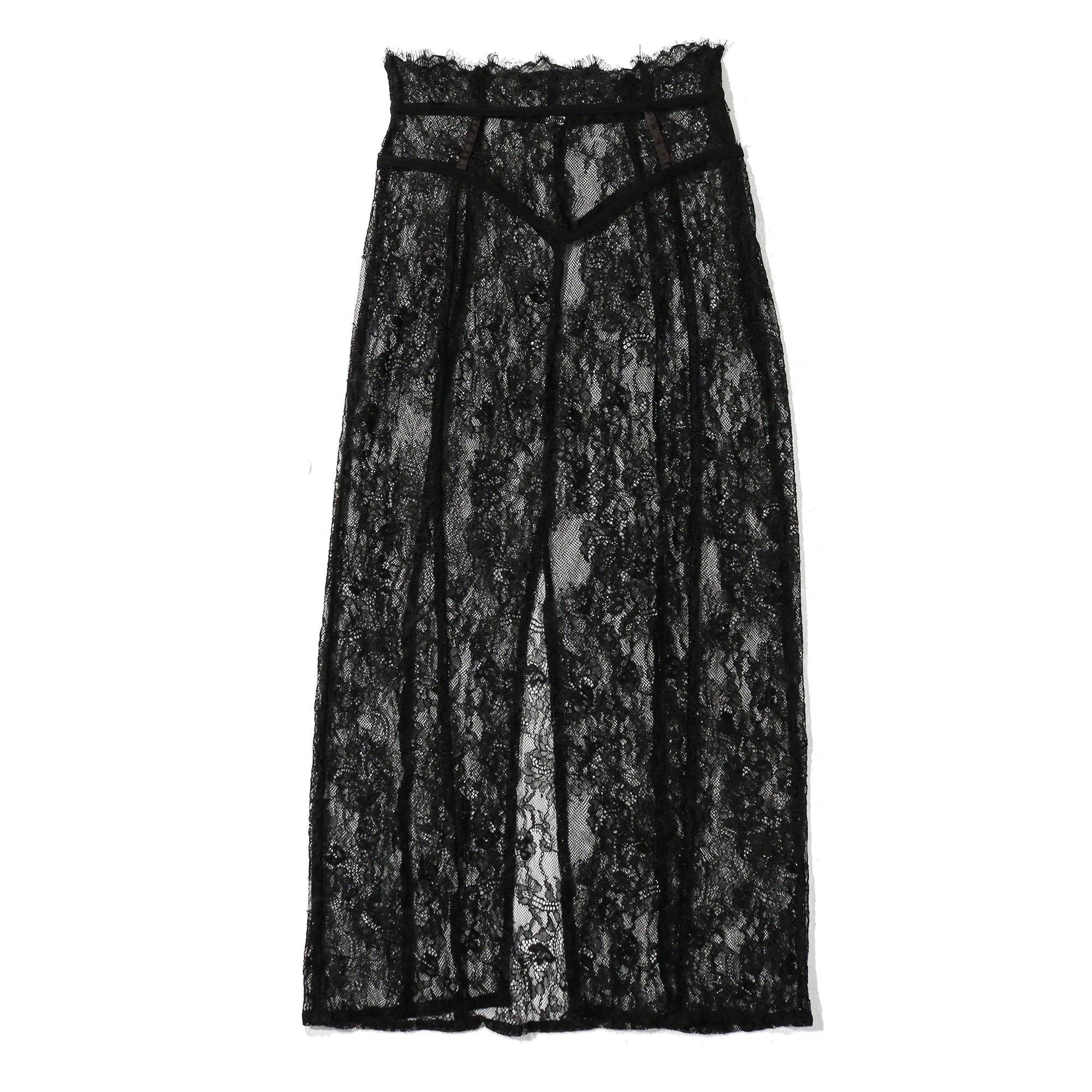 Sheer Seduction Skirt | Black