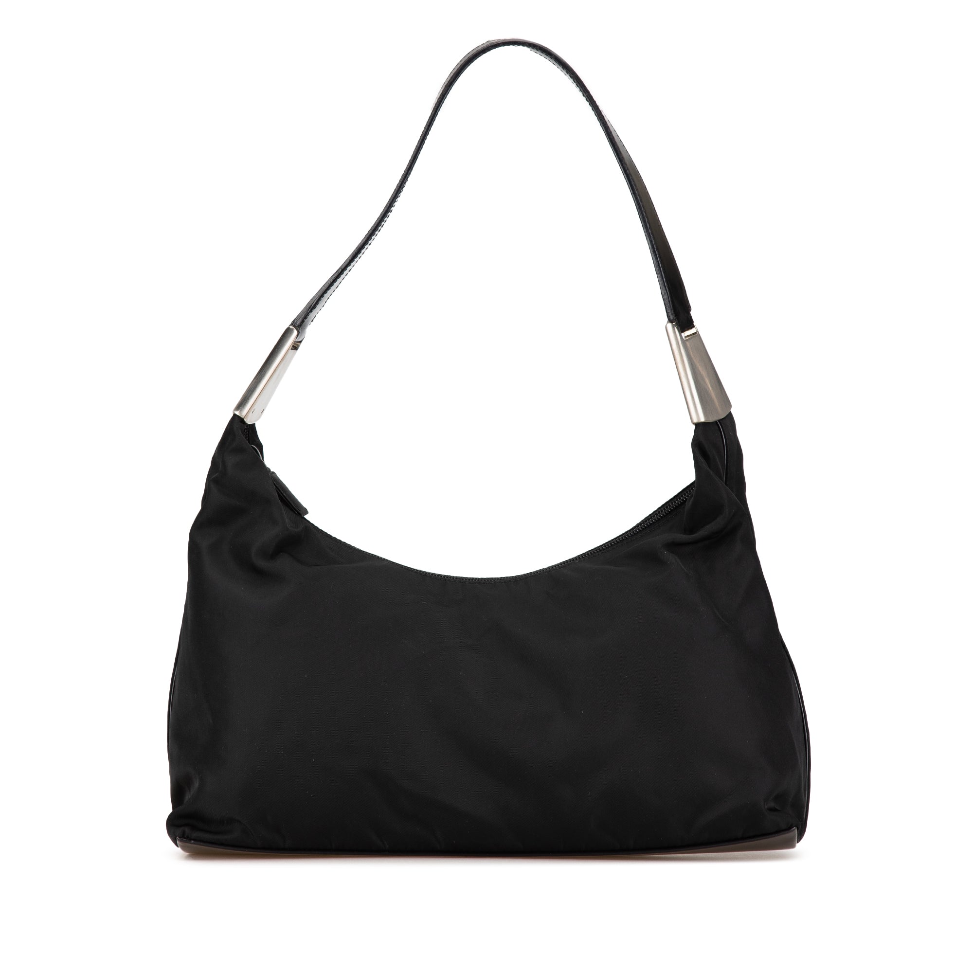 Prada | Pre-Owned Tessuto Shoulder Bag | Black