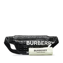 Burberry | Pre-Owned Quilted Horseferry Print Belt Bag | Black