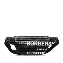 Burberry | Pre-Owned Quilted Horseferry Print Belt Bag | Black