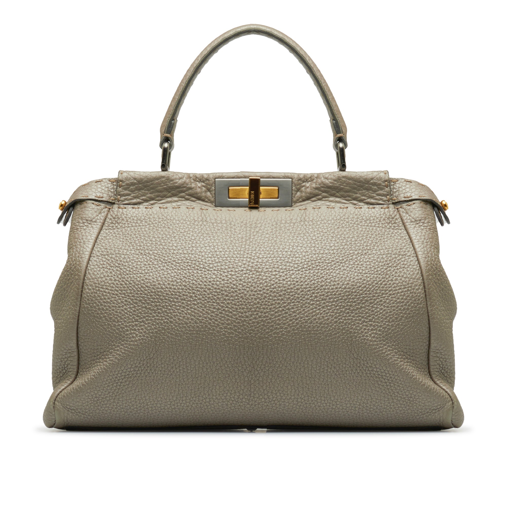 Fendi Pre-Owned Medium Selleria Peekaboo | Women | Silver