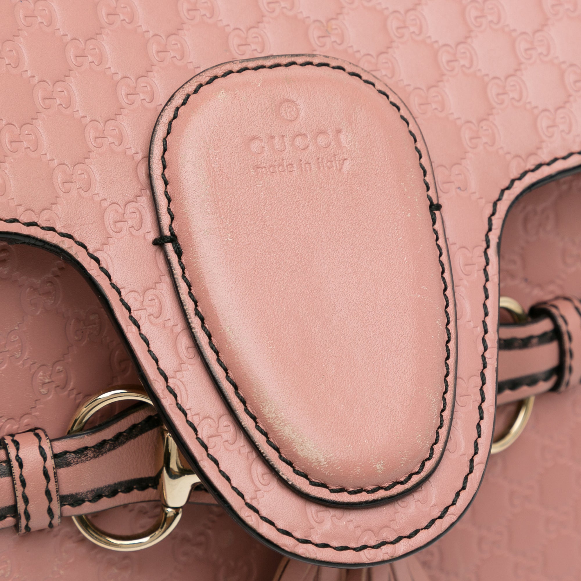 Gucci | Pre-Owned Medium Microguccissima Emily Shoulder Bag | Pink