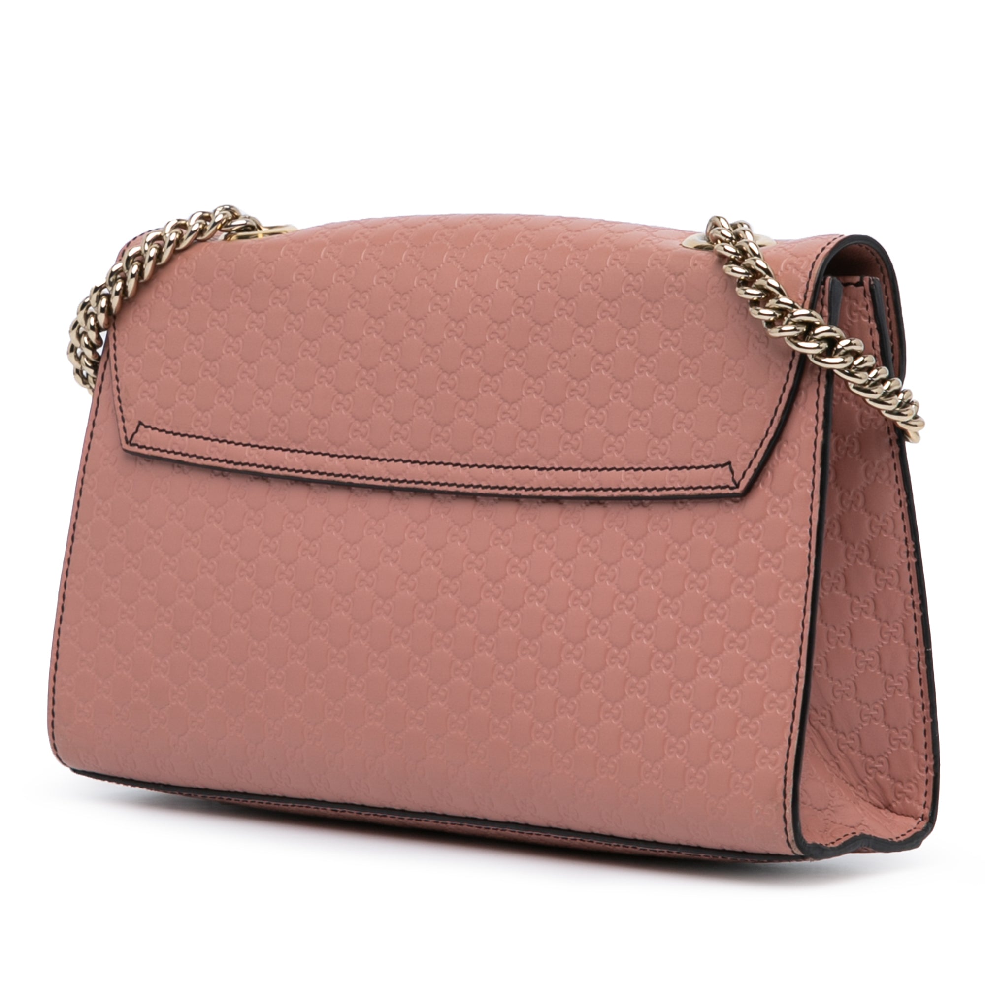 Gucci | Pre-Owned Medium Microguccissima Emily Shoulder Bag | Pink