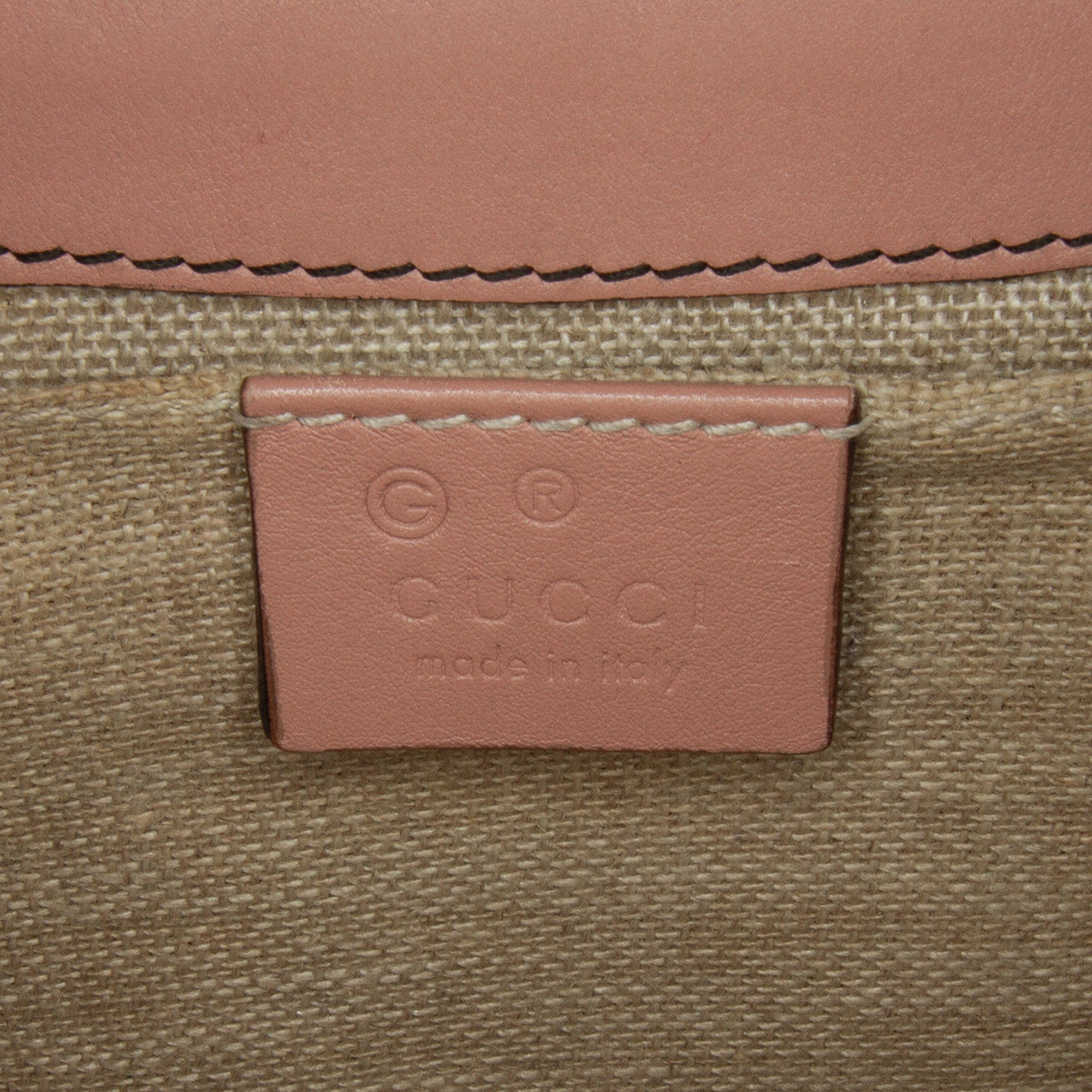 Gucci | Pre-Owned Medium Microguccissima Emily Shoulder Bag | Pink