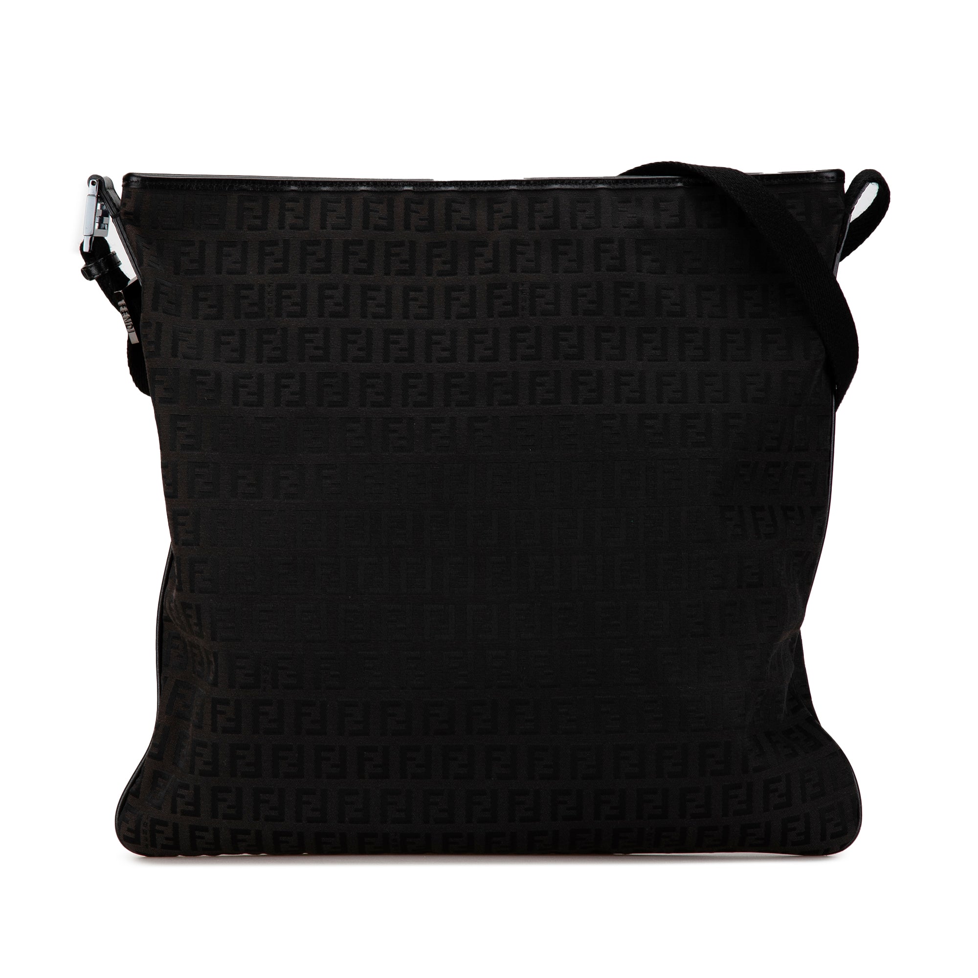 suuyuzu  Luxclusif | Fendi | Pre-Owned Zucchino Canvas Crossbody - III | Black