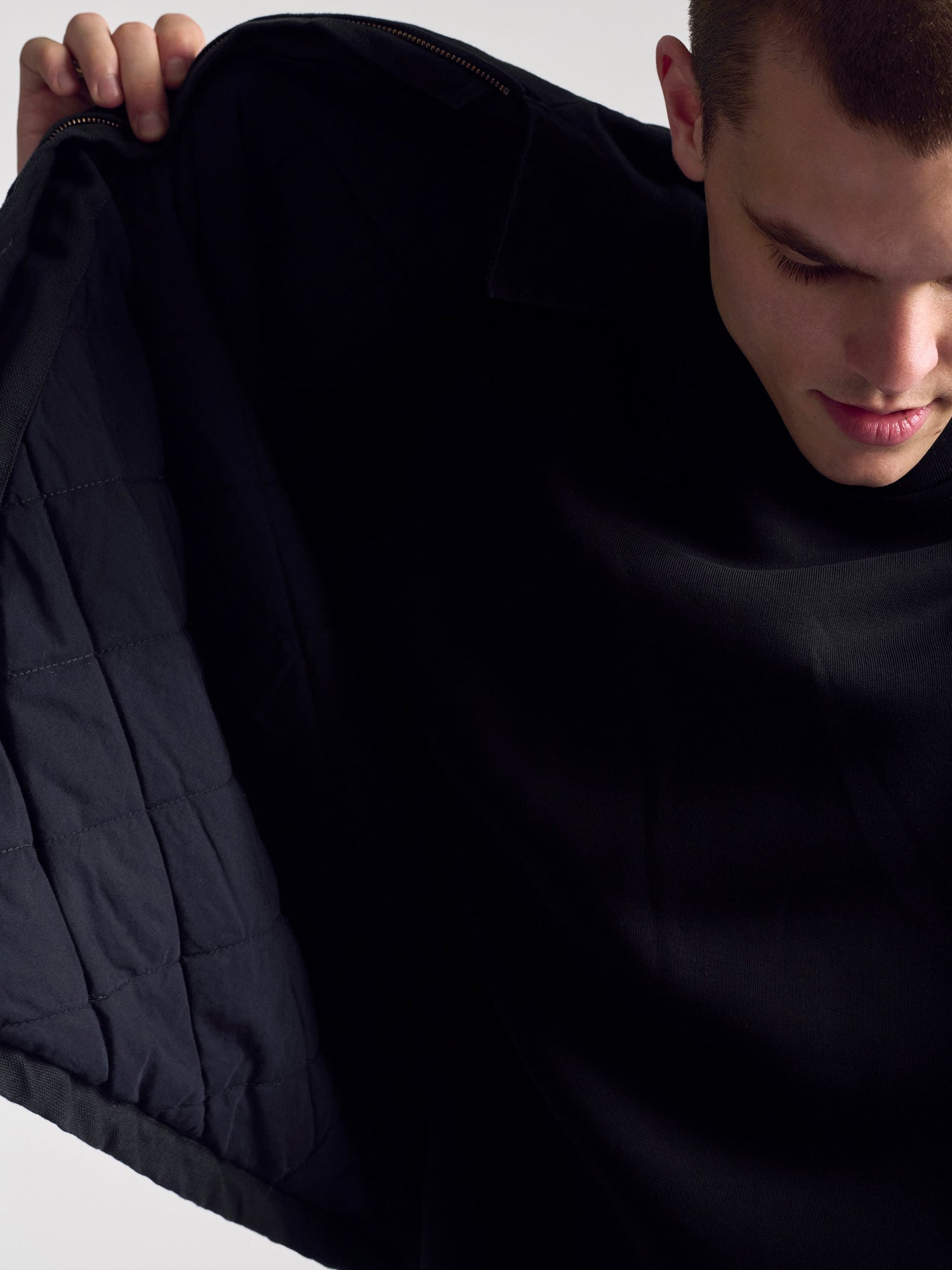 Mens | Canvas Jacket | Pirate Black