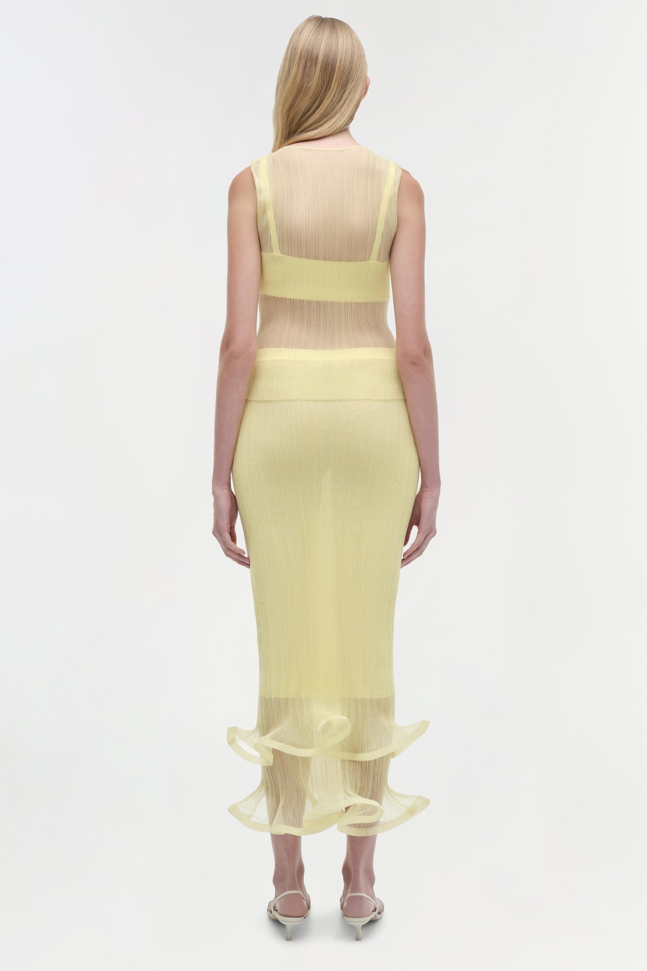 Womens | Oakley Plisse Tank | Buttercream