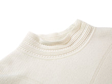 Cashmere Knit Top | White