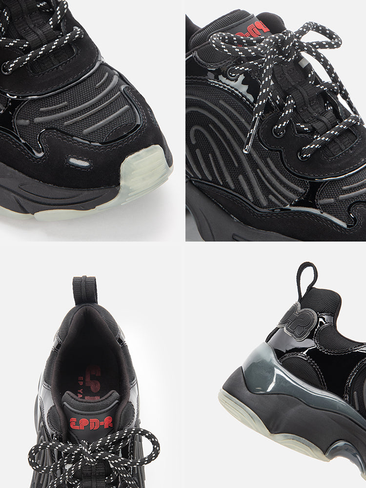 Agile Fingerprint Shoes | Black