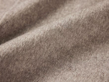 No-Dye Wool Coat | Brown