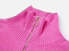 Short Hooded Sweatshirt | Rose Red