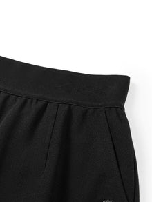Straight Leg Pants | Black