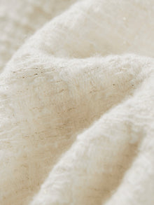Parisian-Style Wool Jacket | White