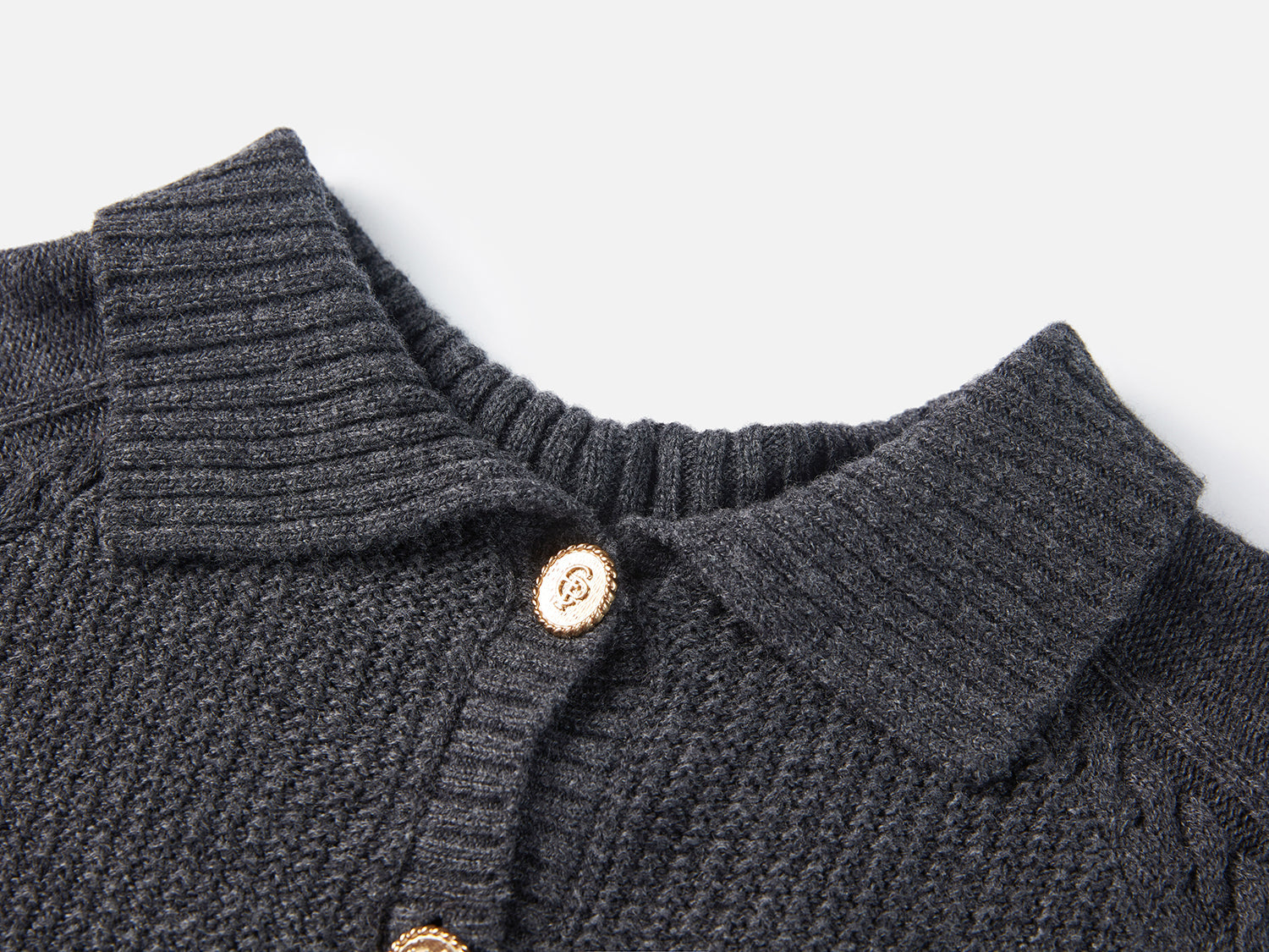 Wool Plaid Skirt | Navy