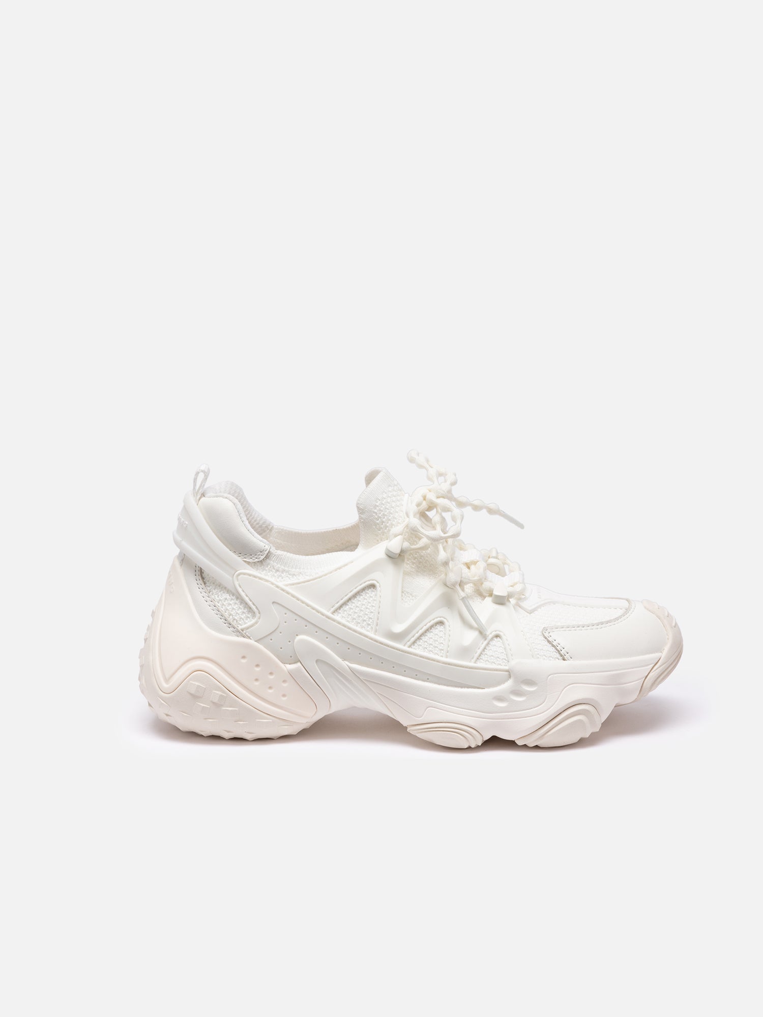 Light Colorful Running Shoes | White