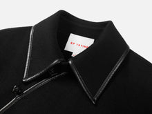 Neo-Chinese Style Wool Coat | Black