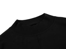 Round Neck Knit Top | Black