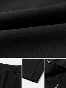 Elastic Casual Pants | Black