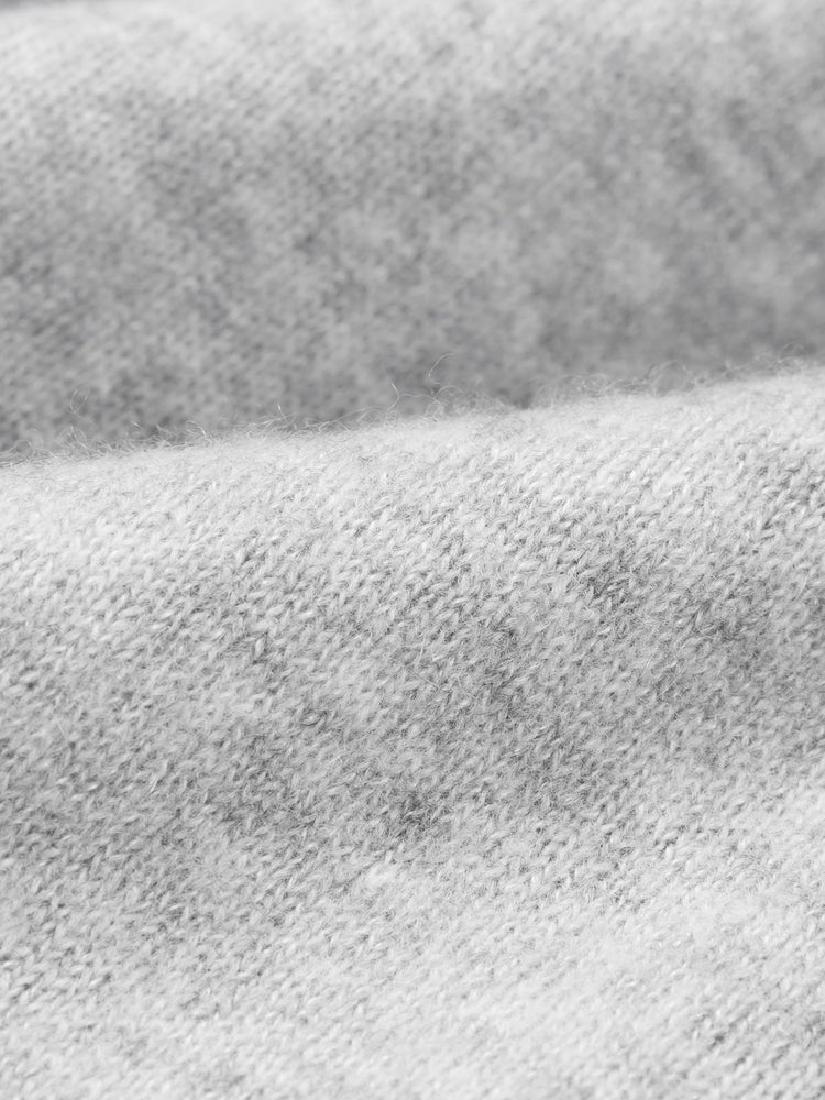 Polo Neck Pullover | Grey