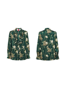 Mulberry Silk Shirt | Green