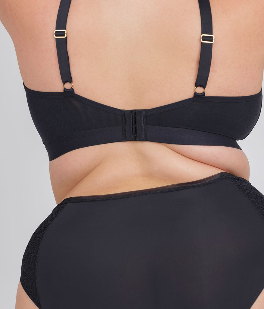 The Busty Bralette | Jet Black
