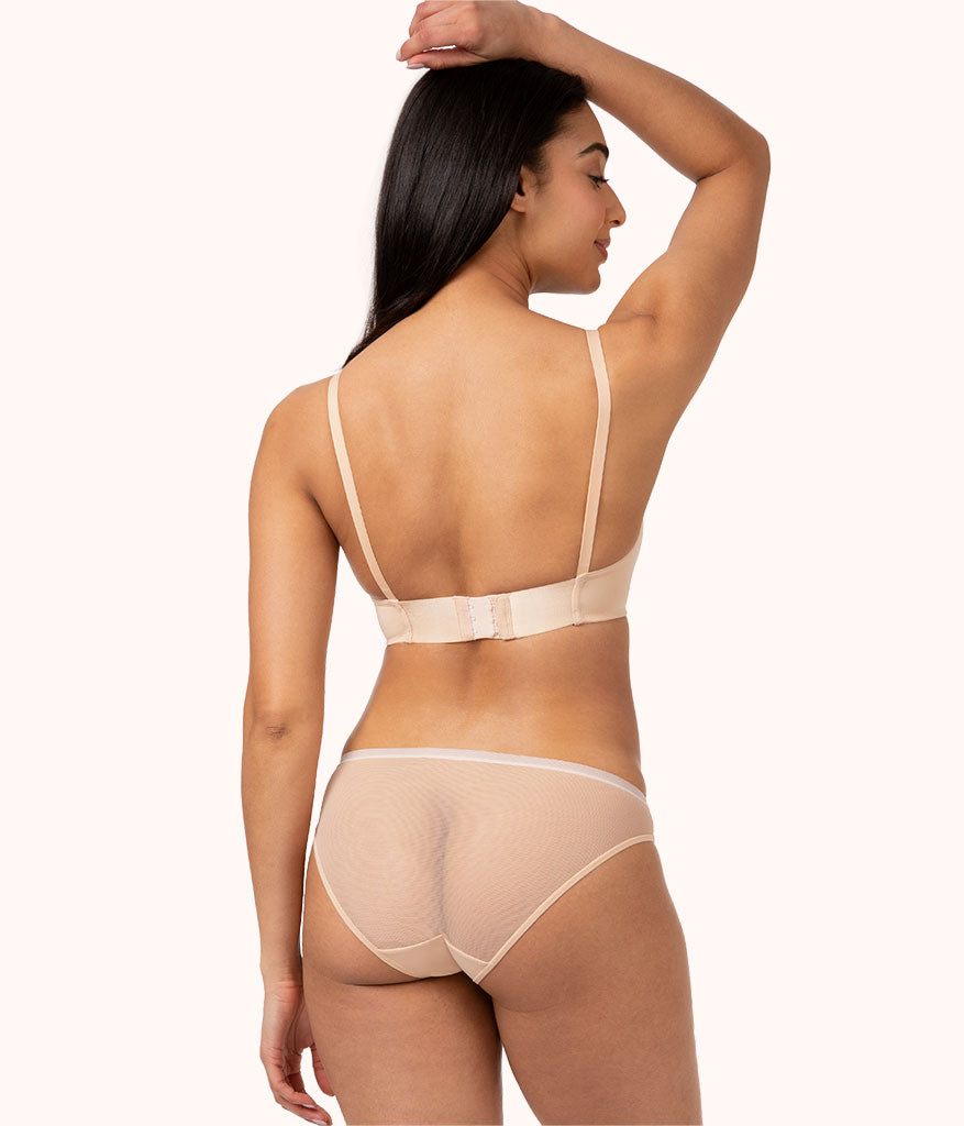The Low Back Bralette | Toasted Almond