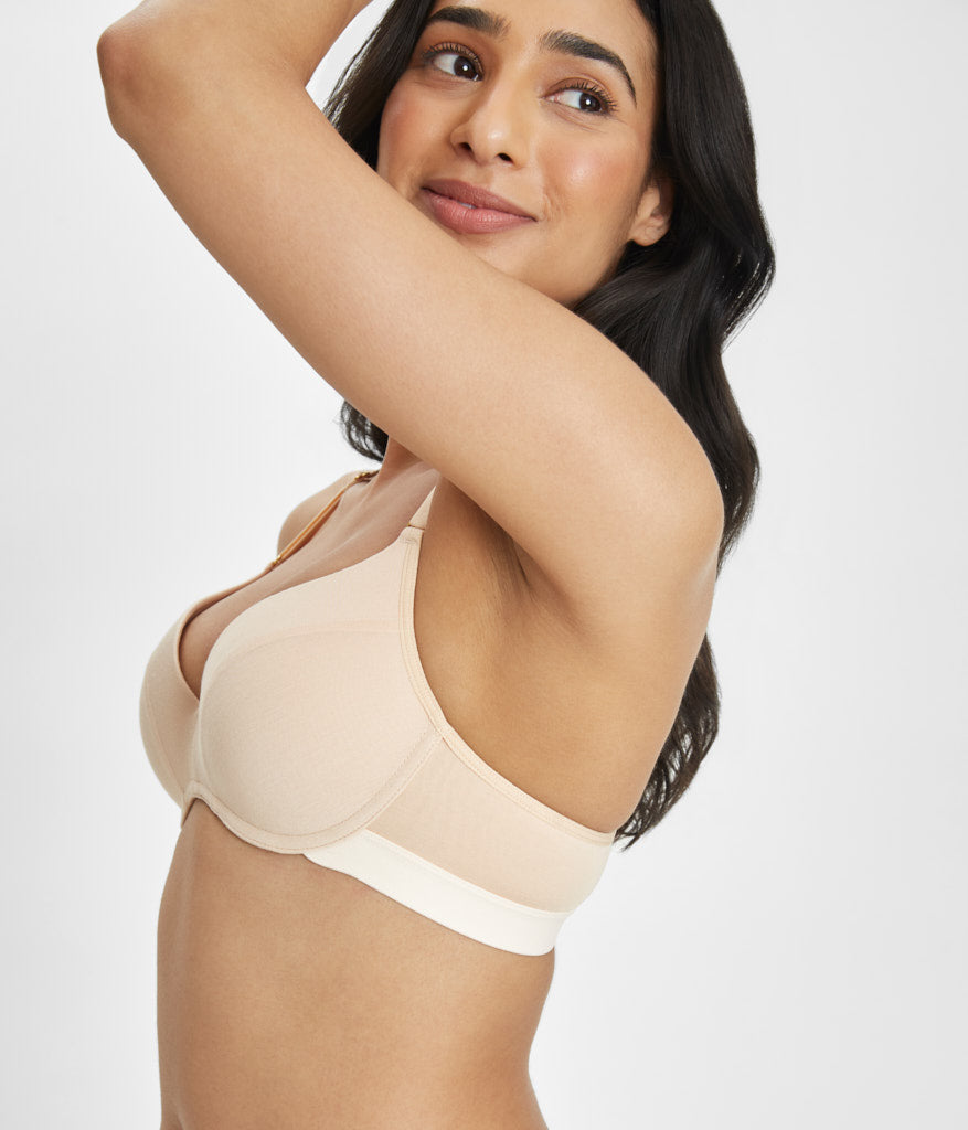 The All-Day No-Wire Push-Up | Toasted Almond