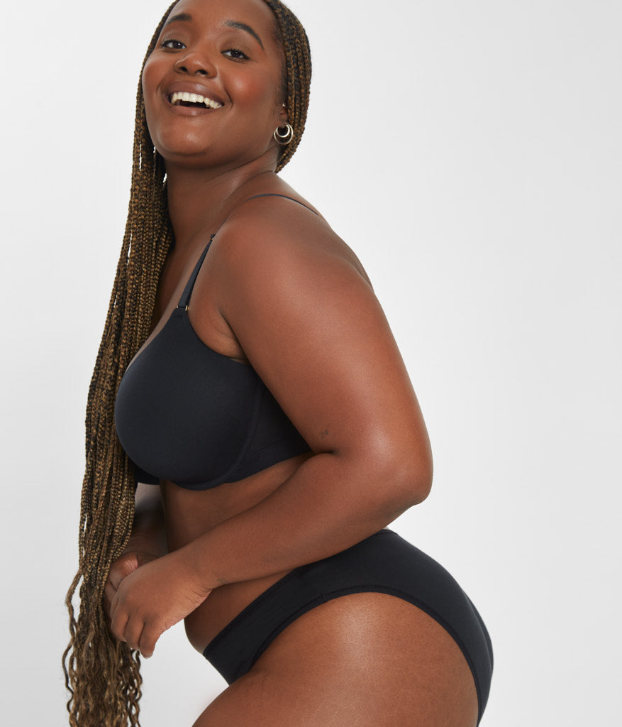 The All-Day T-Shirt Bra | Jet Black
