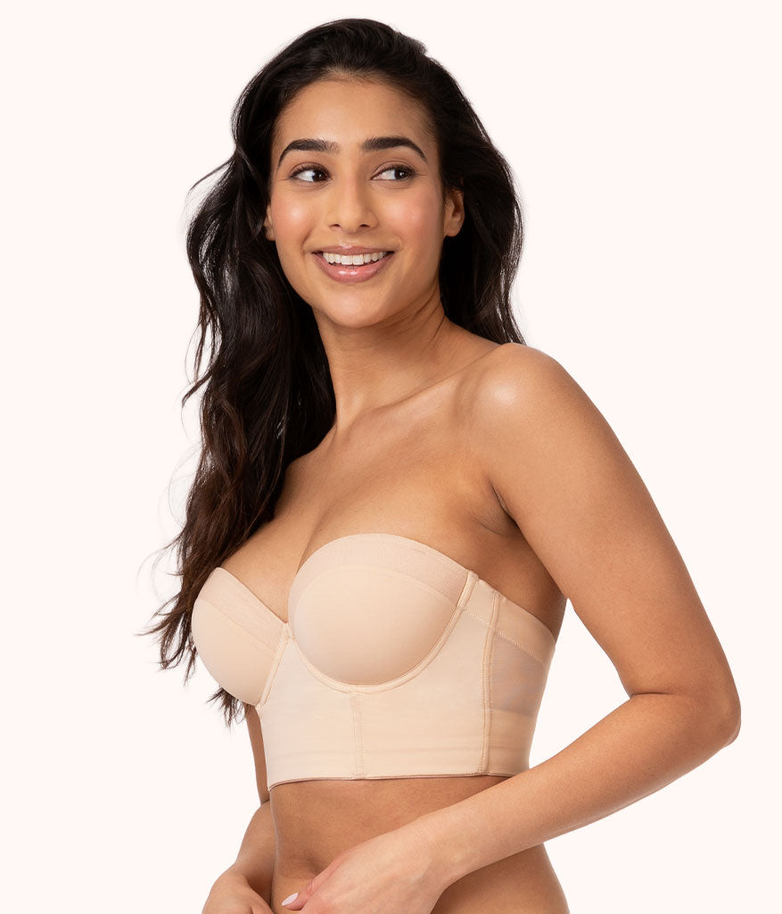 The Low Back Strapless | Toasted Almond