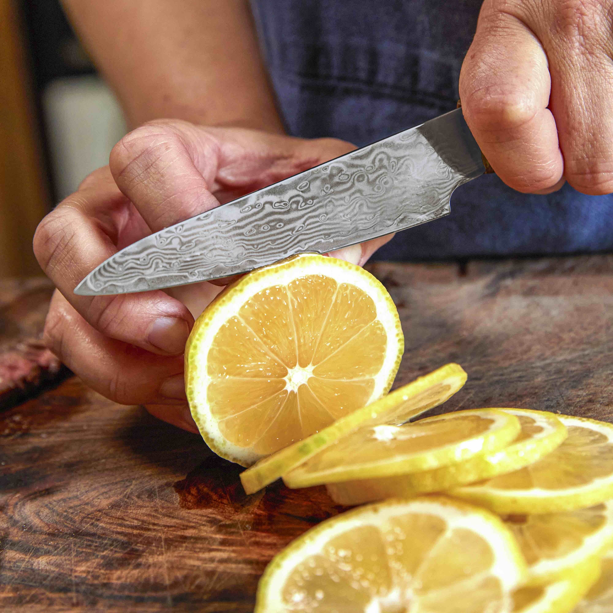 Kumo Petty & Nakiri Knives | Navy Blue | Unisex
