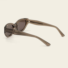 Unisex | Michele Petite Cat-Eye Italian Acetate Sunglasses | Translucent Vetiver