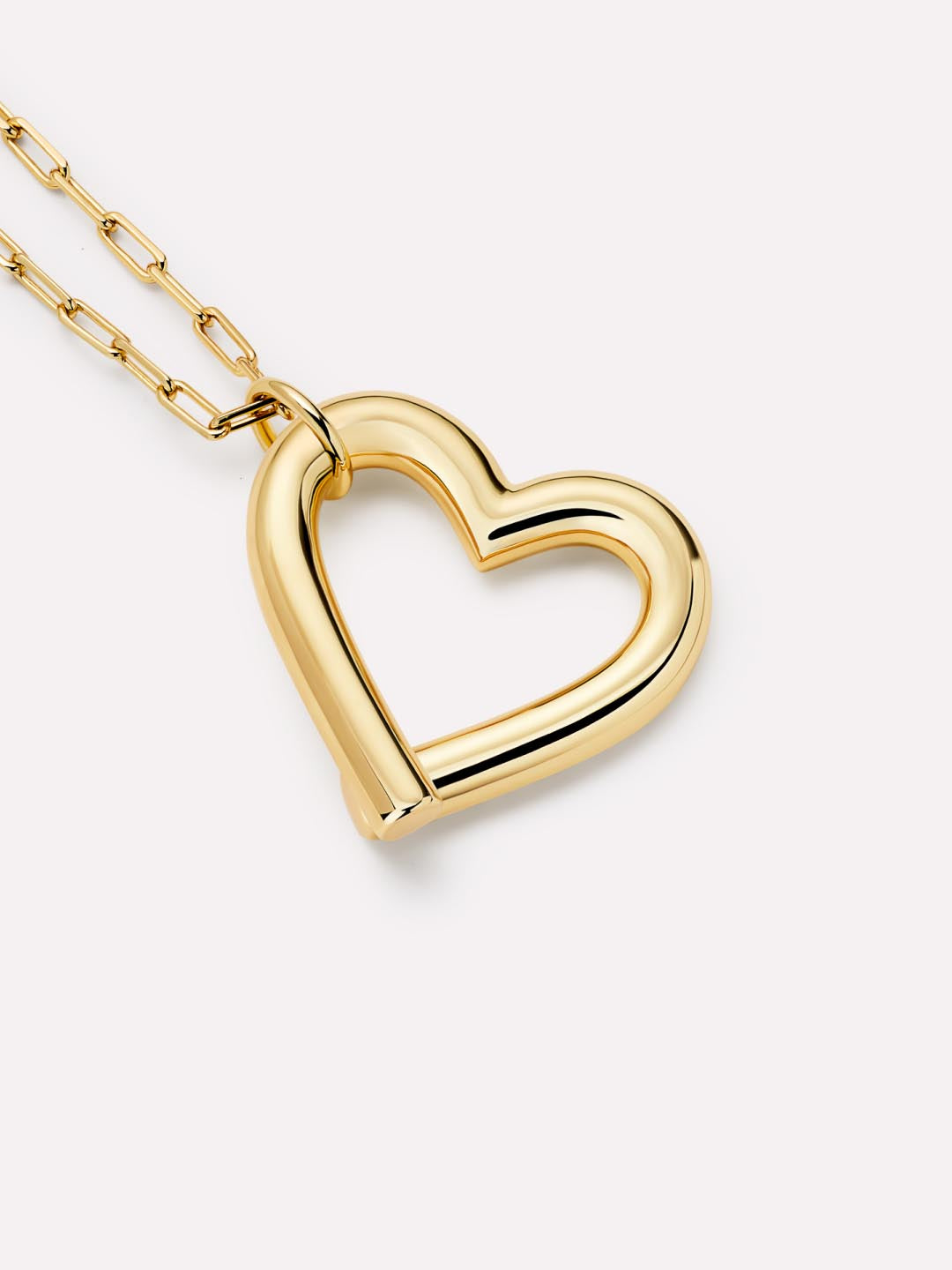 Heart Necklace - Delilah | 14K Gold on Brass