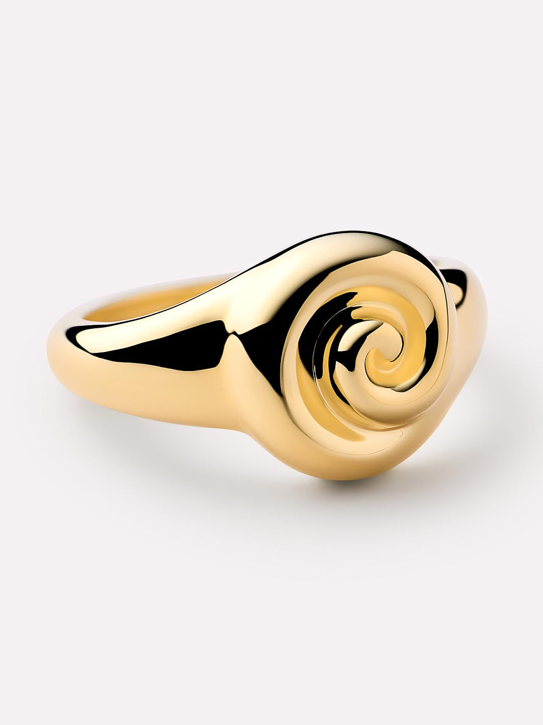 14K Gold Plated Summer Sea Beach Shell Statement Rings For Women Ana Luisa Ariel Ring