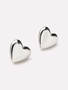 Ana Luisa Jewelry Earrings Stud Earrings Heart Earrings Vivian Silver Rhodiumgold