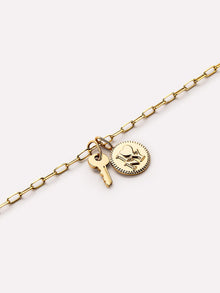 NYC Charm Pendant | 10K Solid Gold