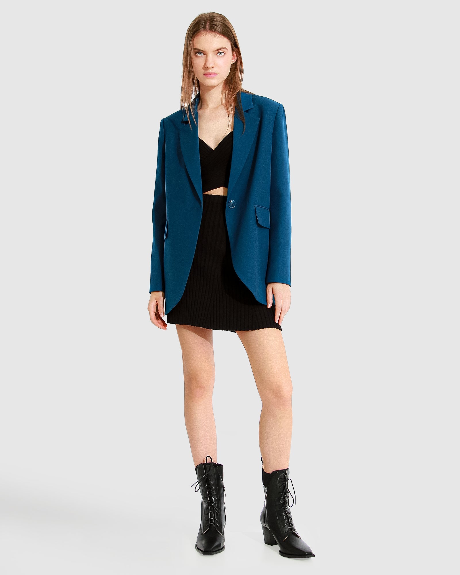 Women | Unchained Heart Blazer | Dark Teal