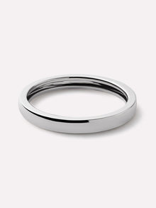 Slim Eclipse Ring | 10K Solid White Gold