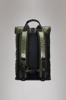 RAINS Sibu Rolltop Rucksack Marsh Backpack