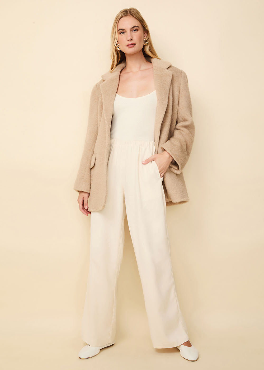 Women | Warren Blazer | Camel