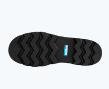 Bottom view of a Native Shoes Johnny Treklite Bloom | Jiffy Black/ Jiffy Black/ Victoria Blue Footwear