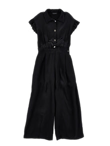 Girls | Satin Jumpsuit | Black