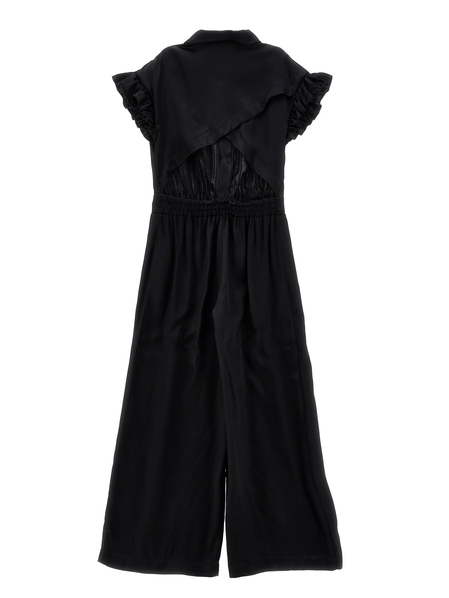 Girls | Satin Jumpsuit | Black