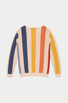 Striped Knit Cardigan | Multicolor