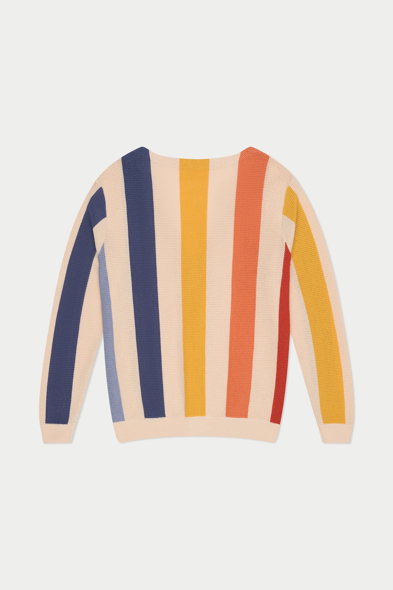 Striped Knit Cardigan | Multicolor