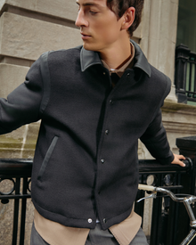 Mercer Varsity Jacket | Black