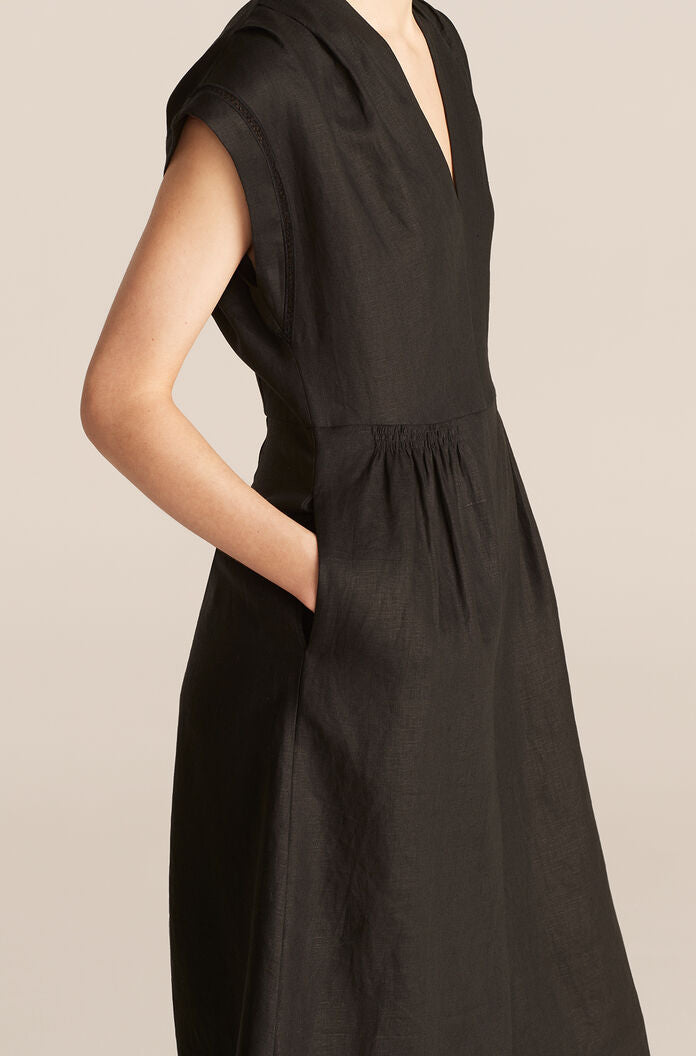 Linen Jumpsuit | Black