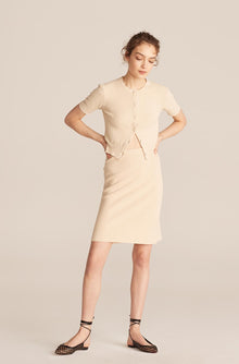 Mini Boucle Skirt | Marzipan