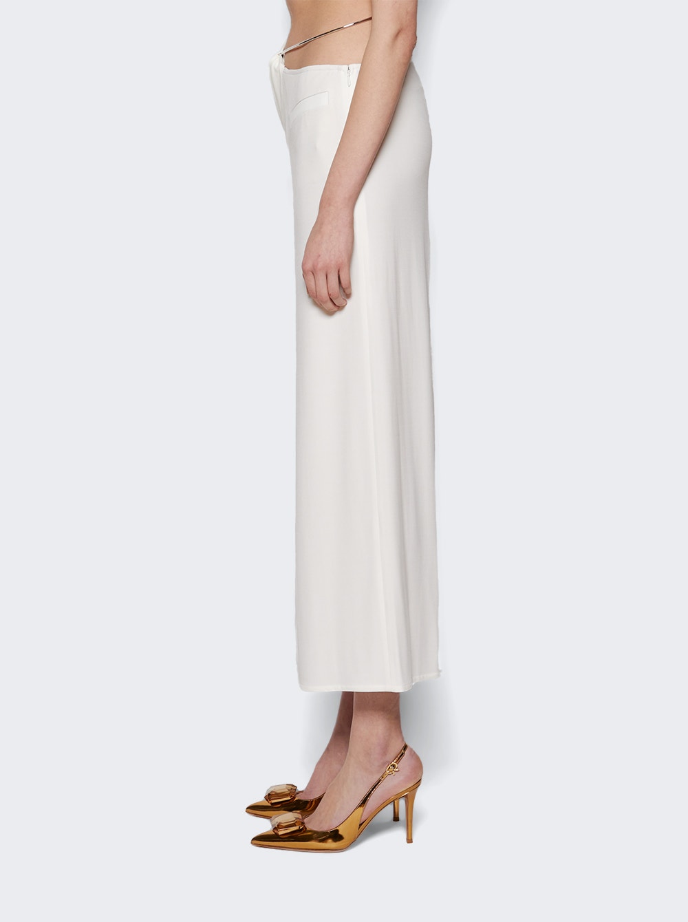 Women | Courrèges | New Age Long Skirt | Heritage White