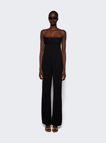 Women | Courrèges | Illusion Draped Bustier Jumpsuit Black